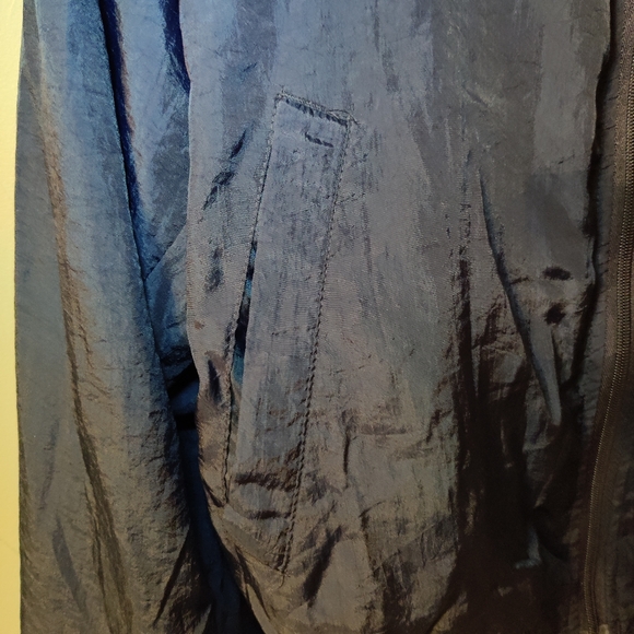 Vintage MacGregor Wind Breaker Zip Up Lightweight Mock Neck Jacket Unisex - Picture 8 of 10